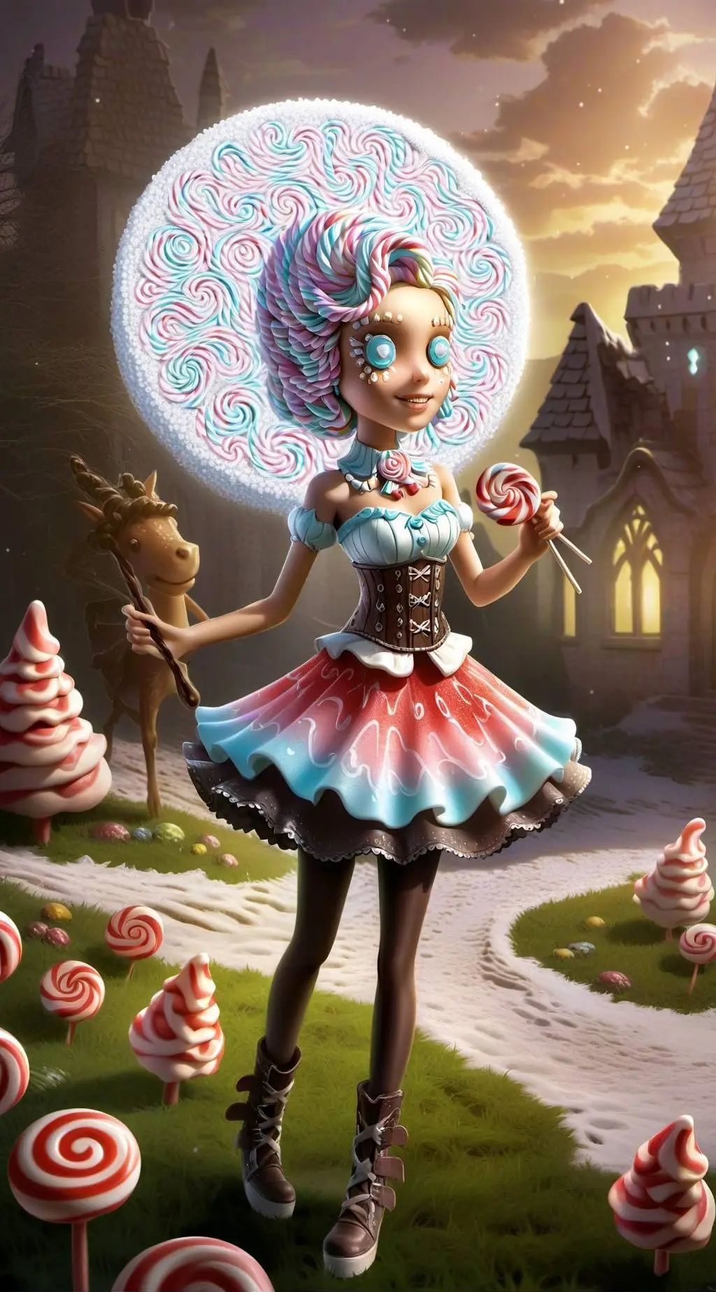 ai character: Coco Sweetie background
