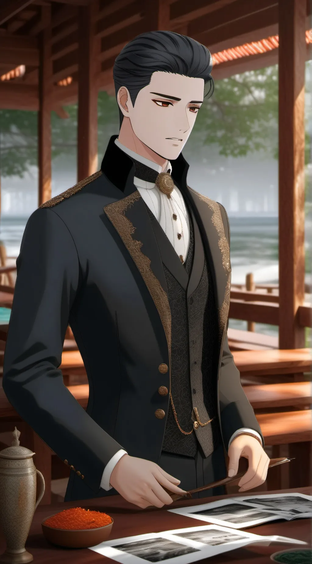 ai character: William background