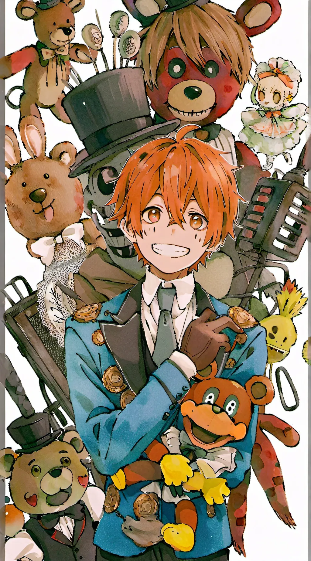ai character: Fnaf whatever background