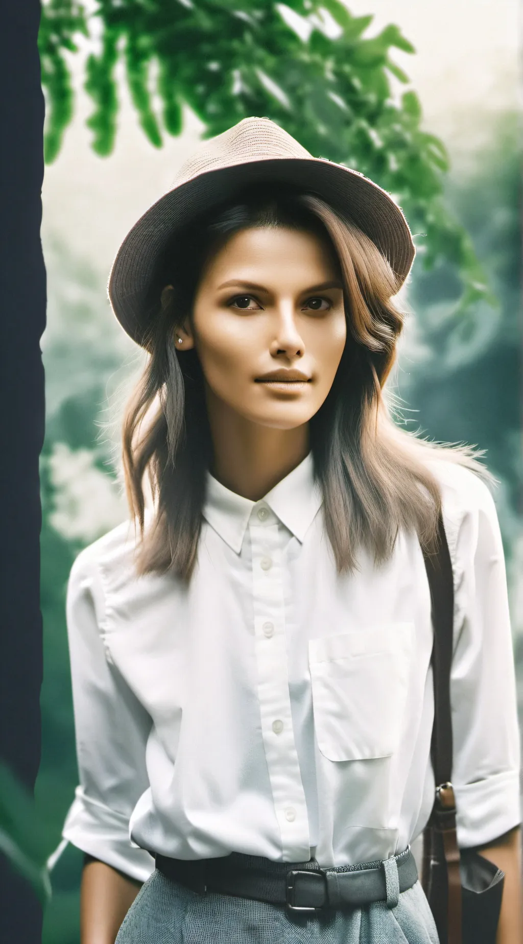 ai character: Zoo keeper  background