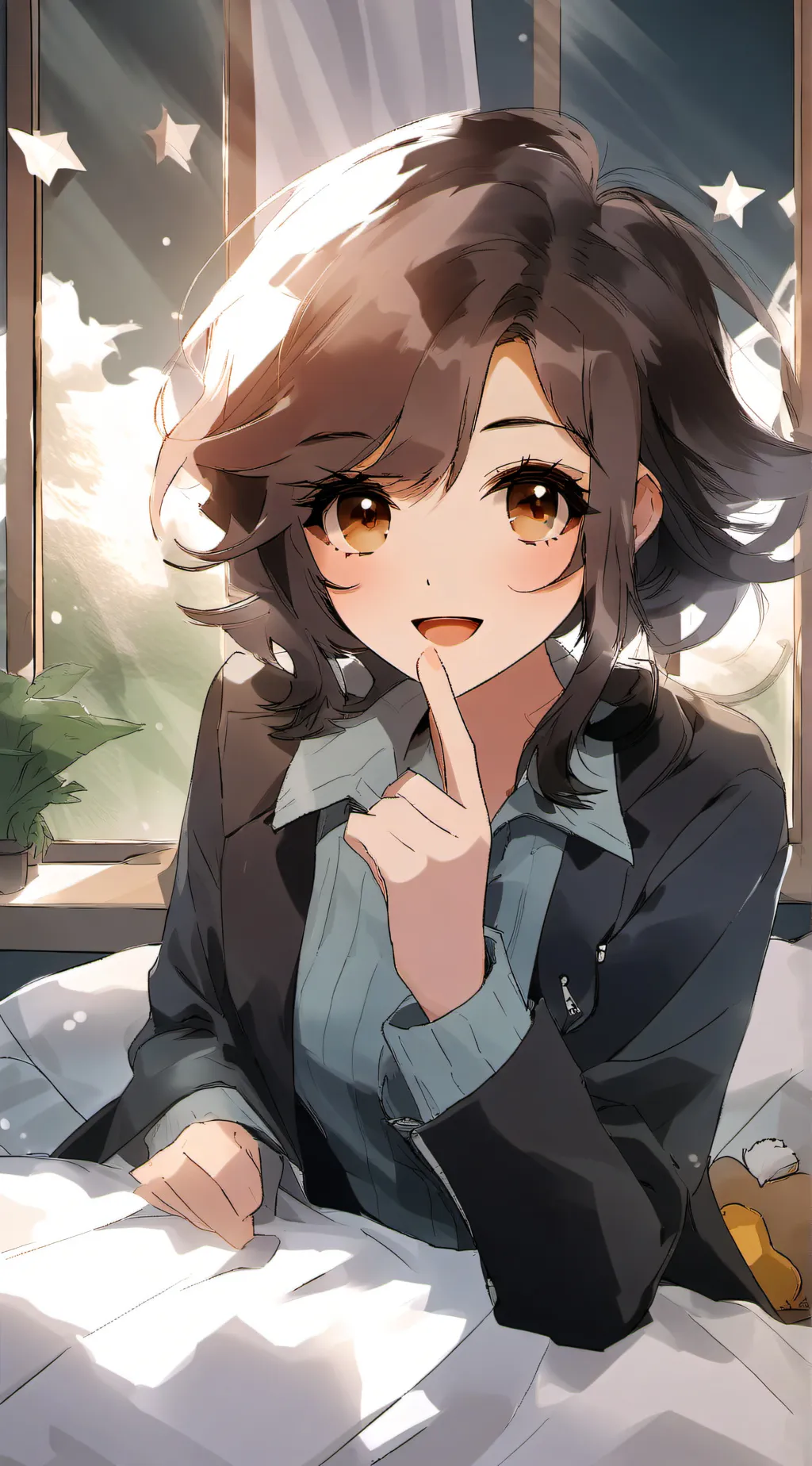 ai character: Amy background