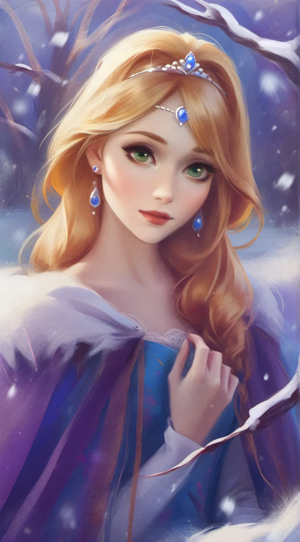 ai character: Johanna  background