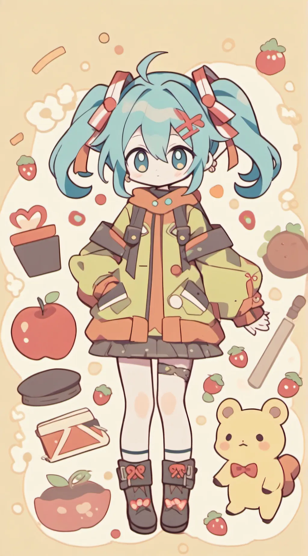 ai character: Hatsune Miku! background