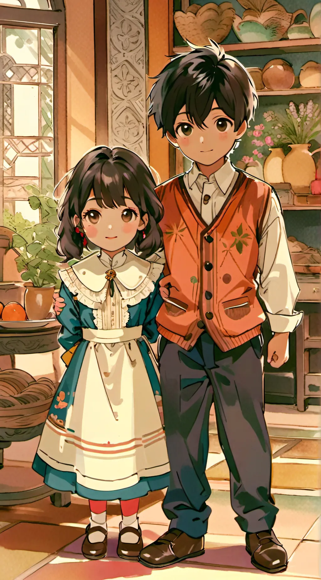 ai character: the j siblings  background