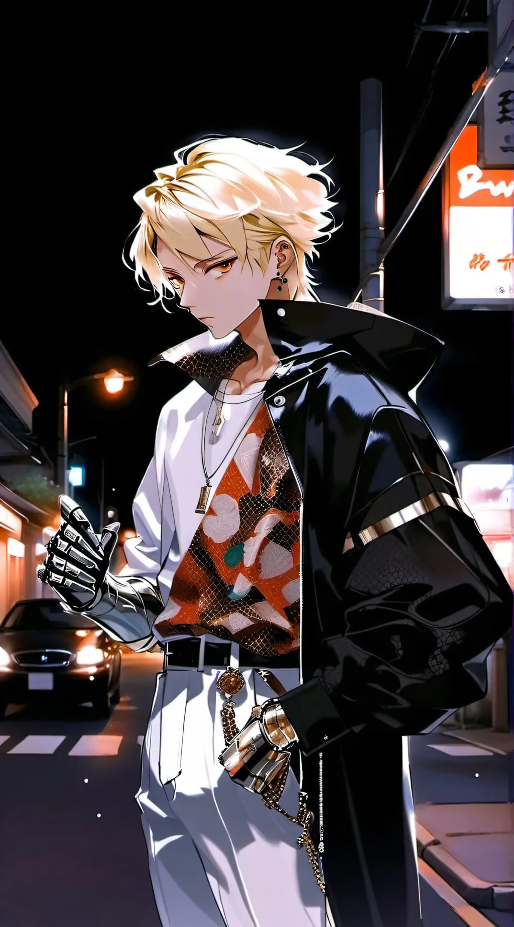 ai character: Liam  background