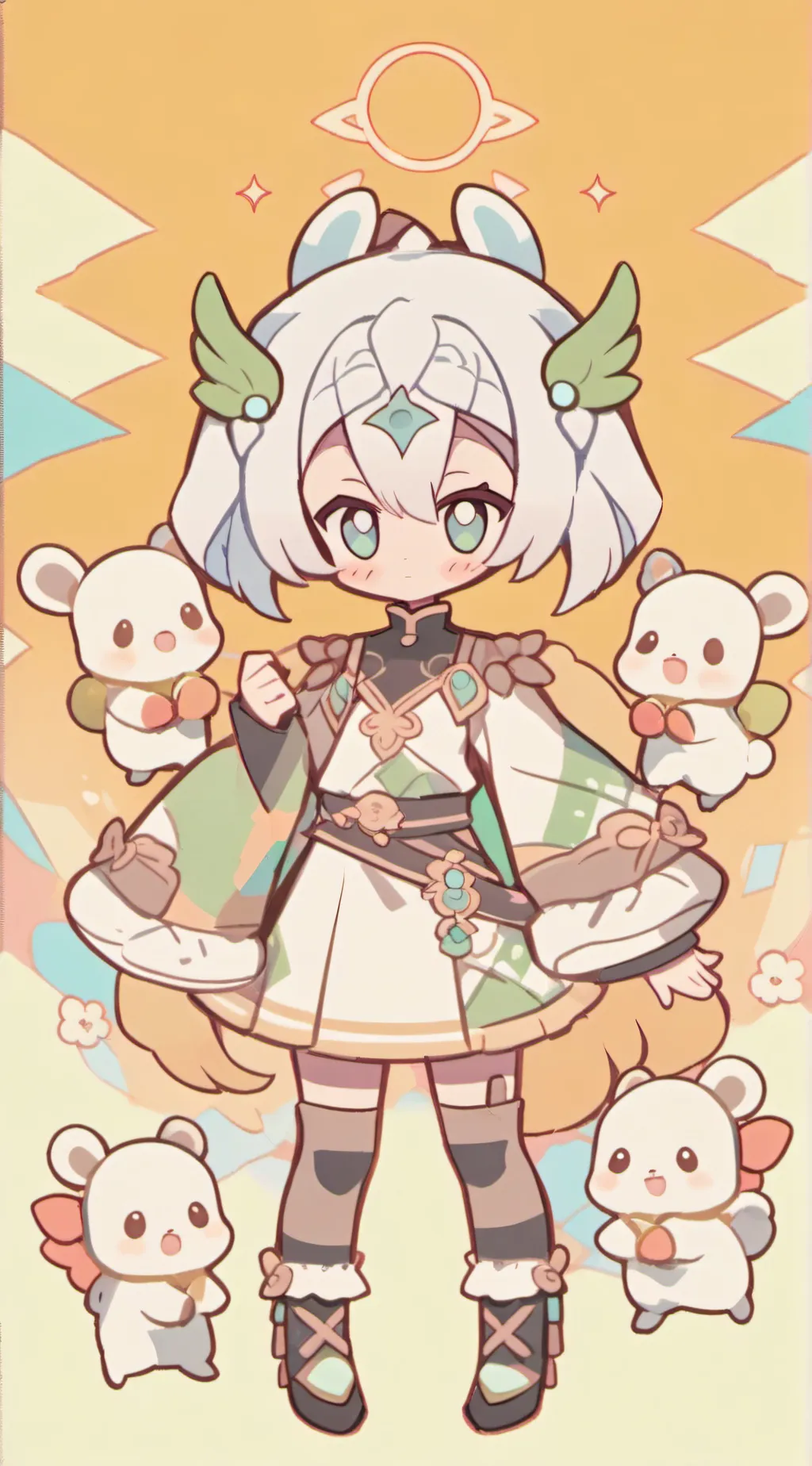 ai character: ✨Adam✨ background