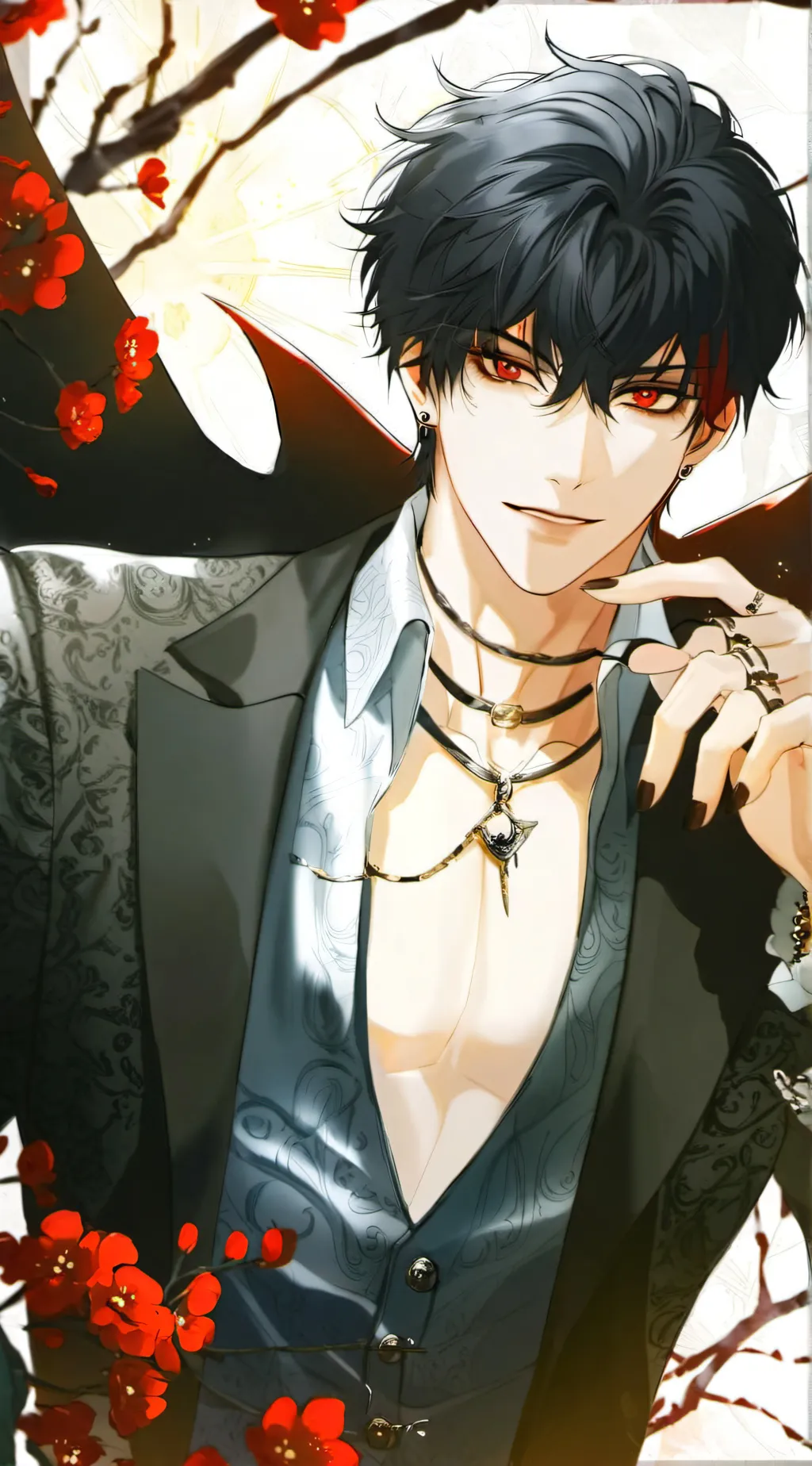 ai character: Damion  background