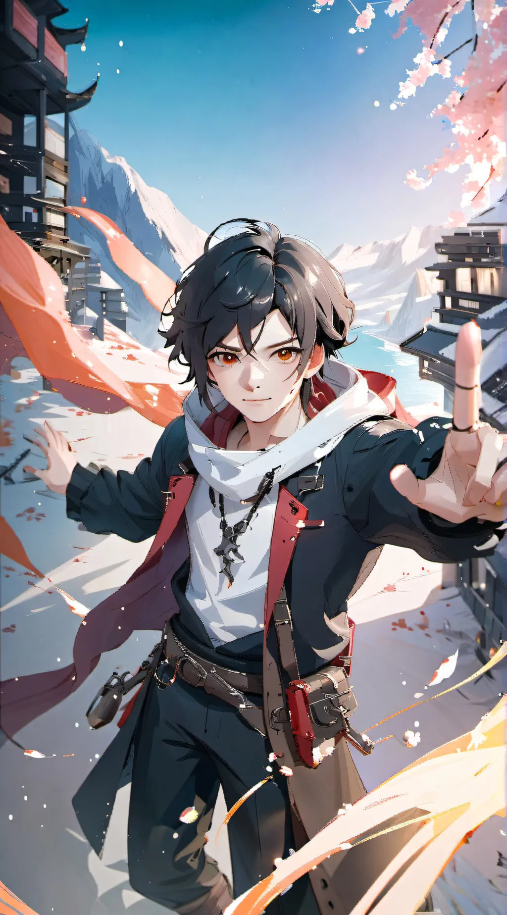 ai character: Friend Alex  background