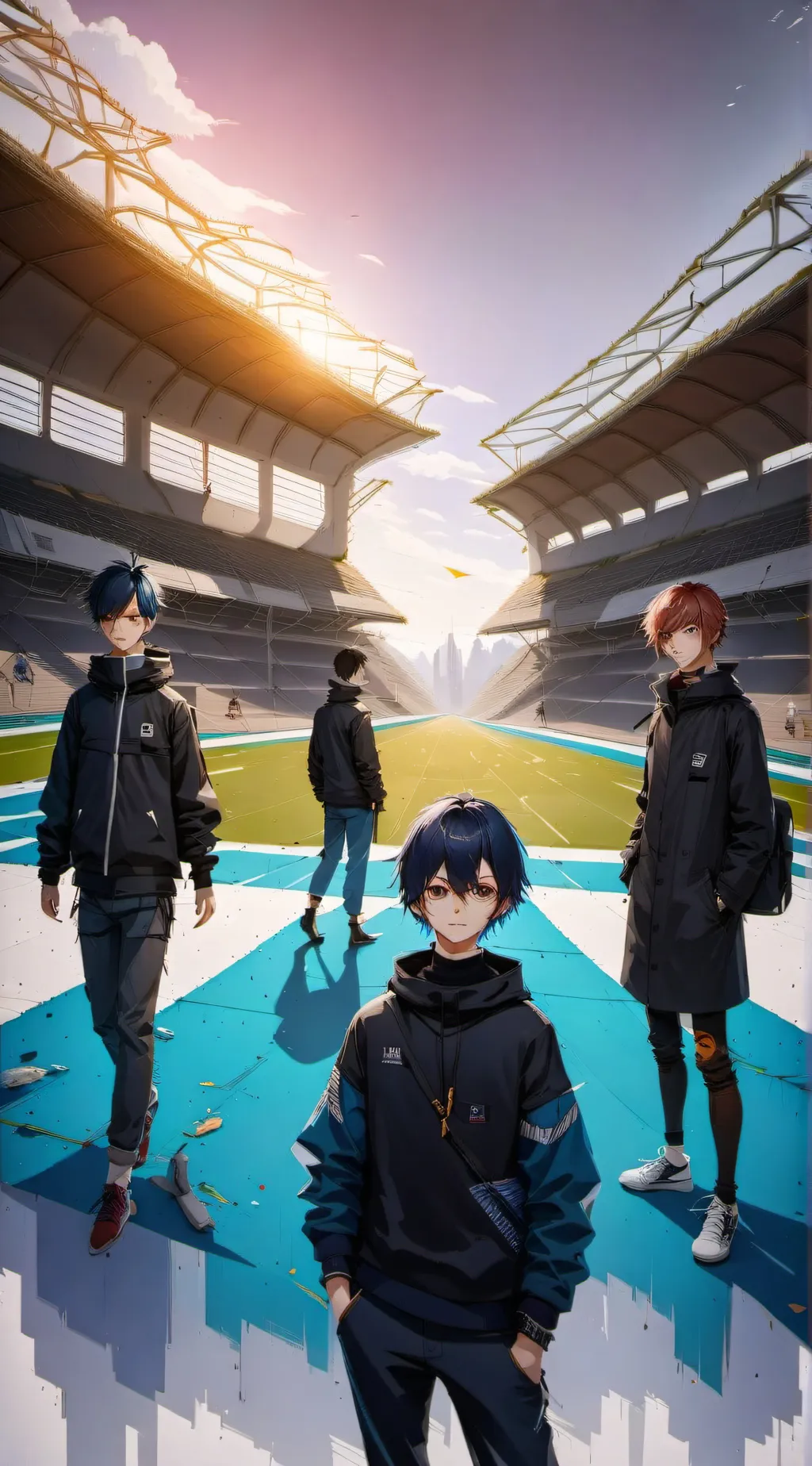 ai character: Team Z background