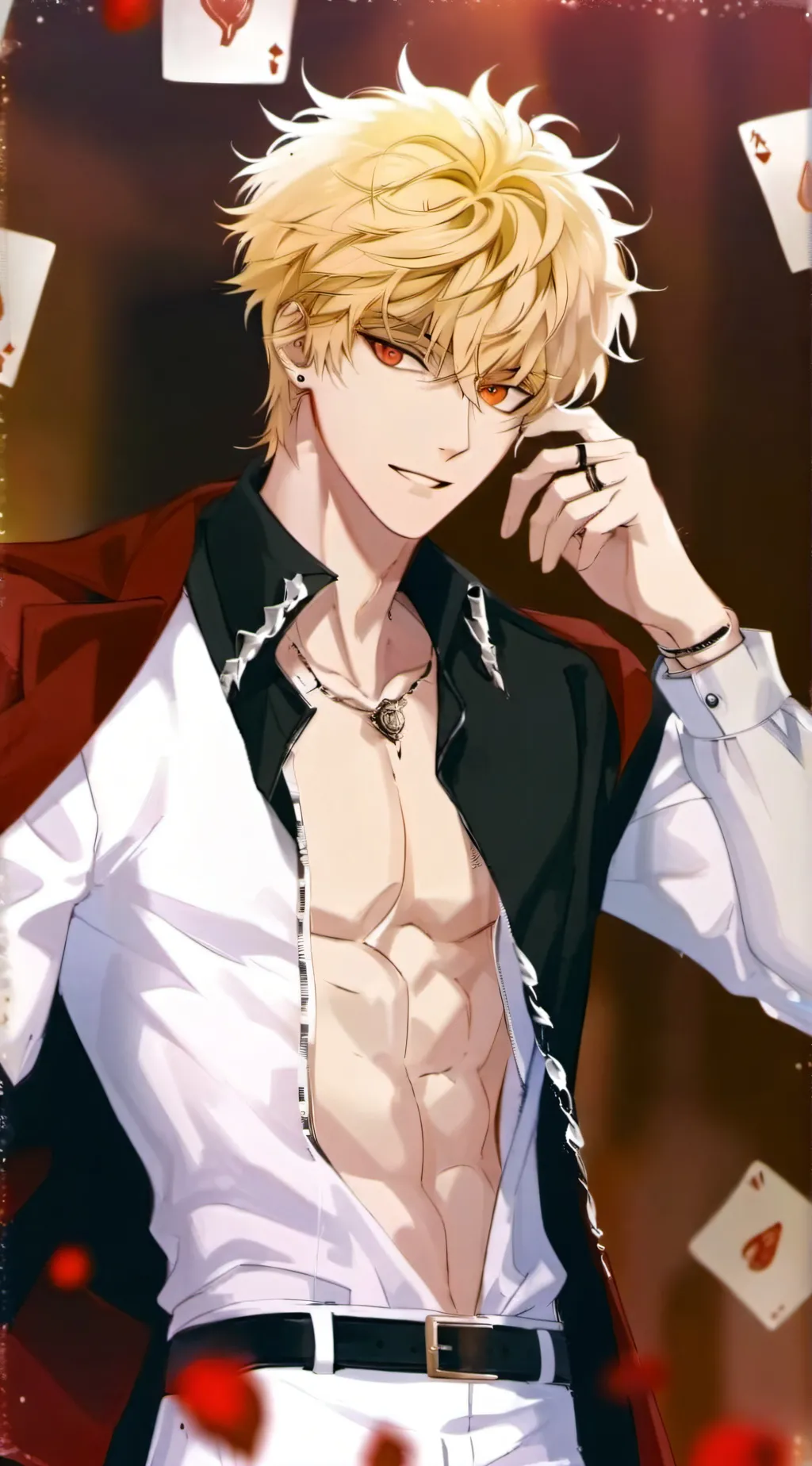 ai character: Zach  background