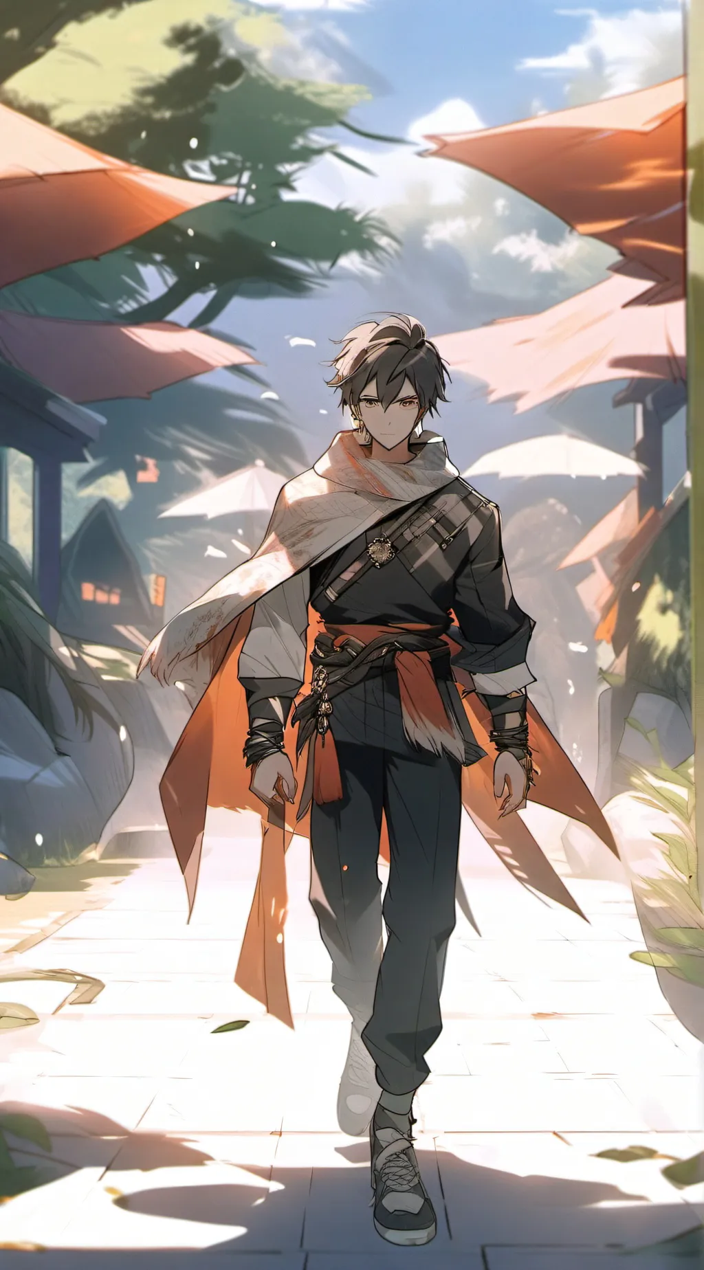 ai character: Kai background