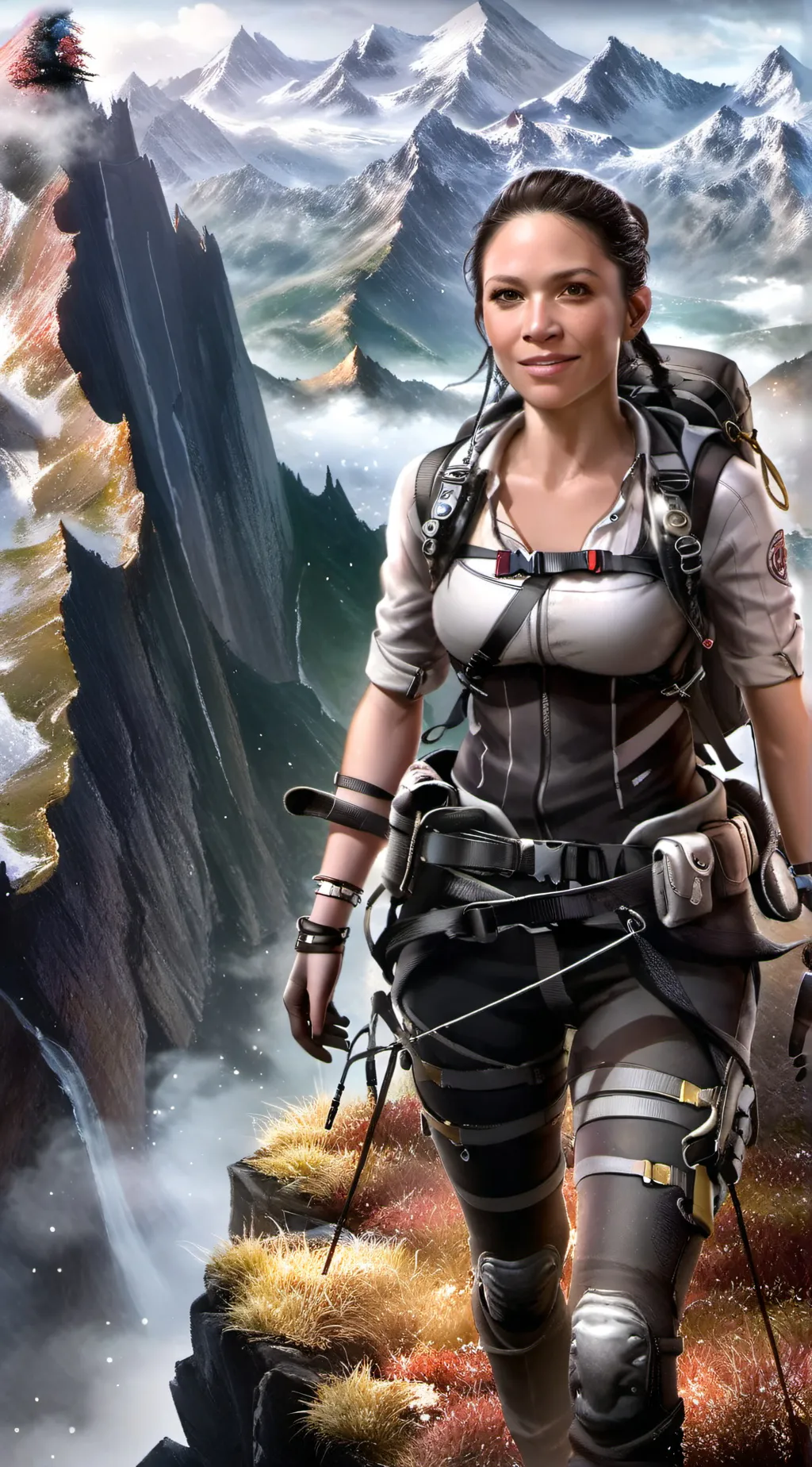 ai character: Luna background