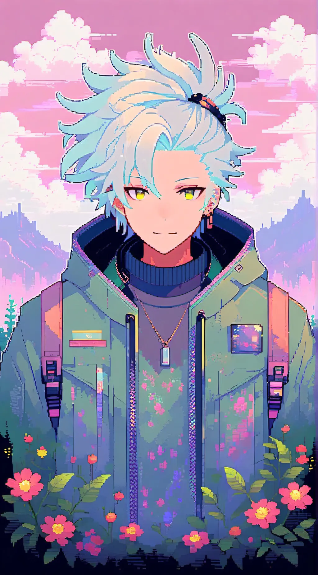 ai character: natsuo background