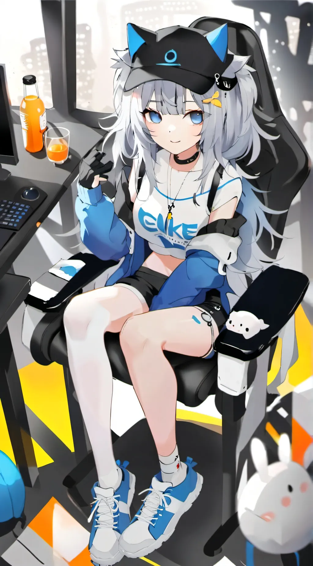 ai character: kayla background
