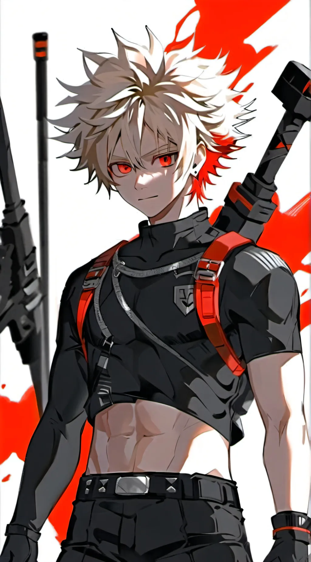 ai character: >(Mha)(NoQuirk)< background