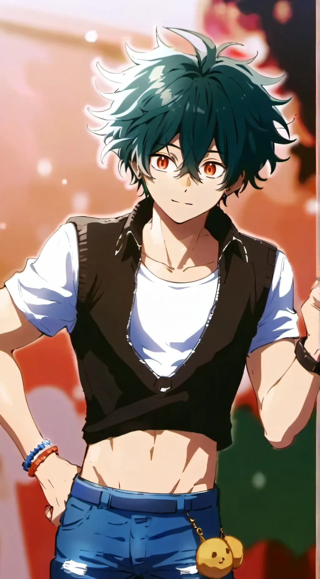 ai character: deku(bkdk) background