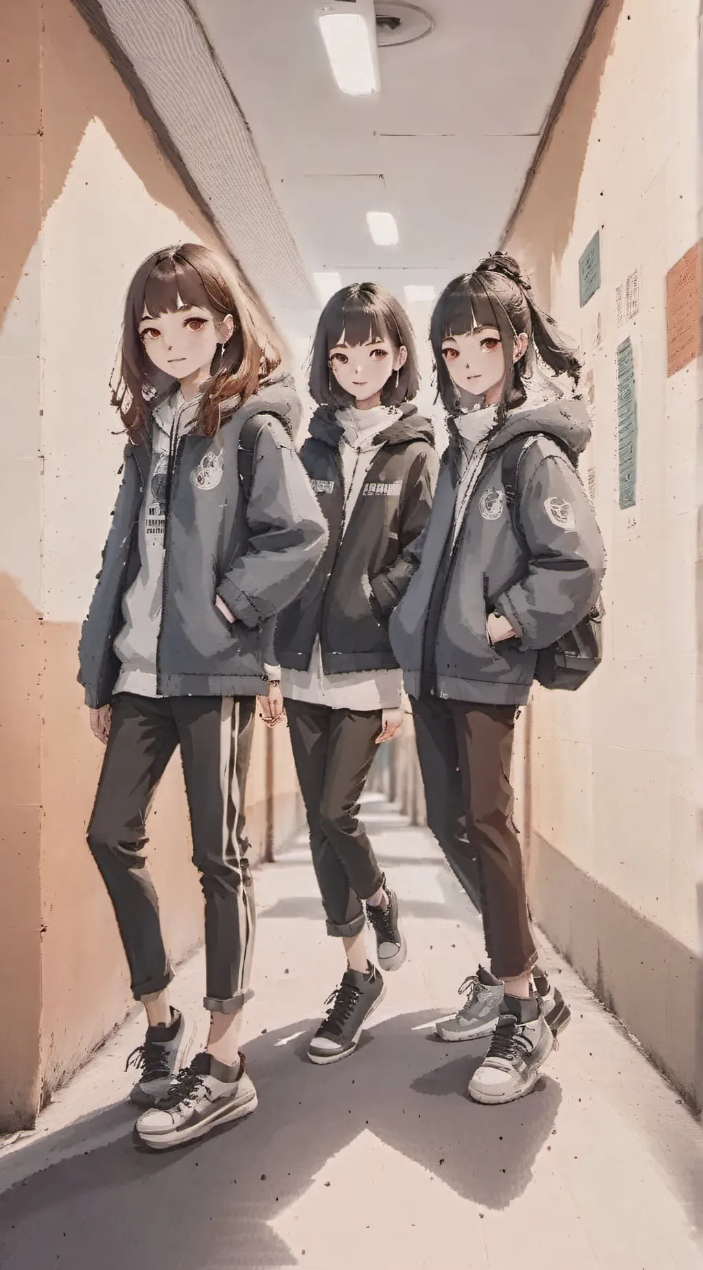 ai character: popular girls background