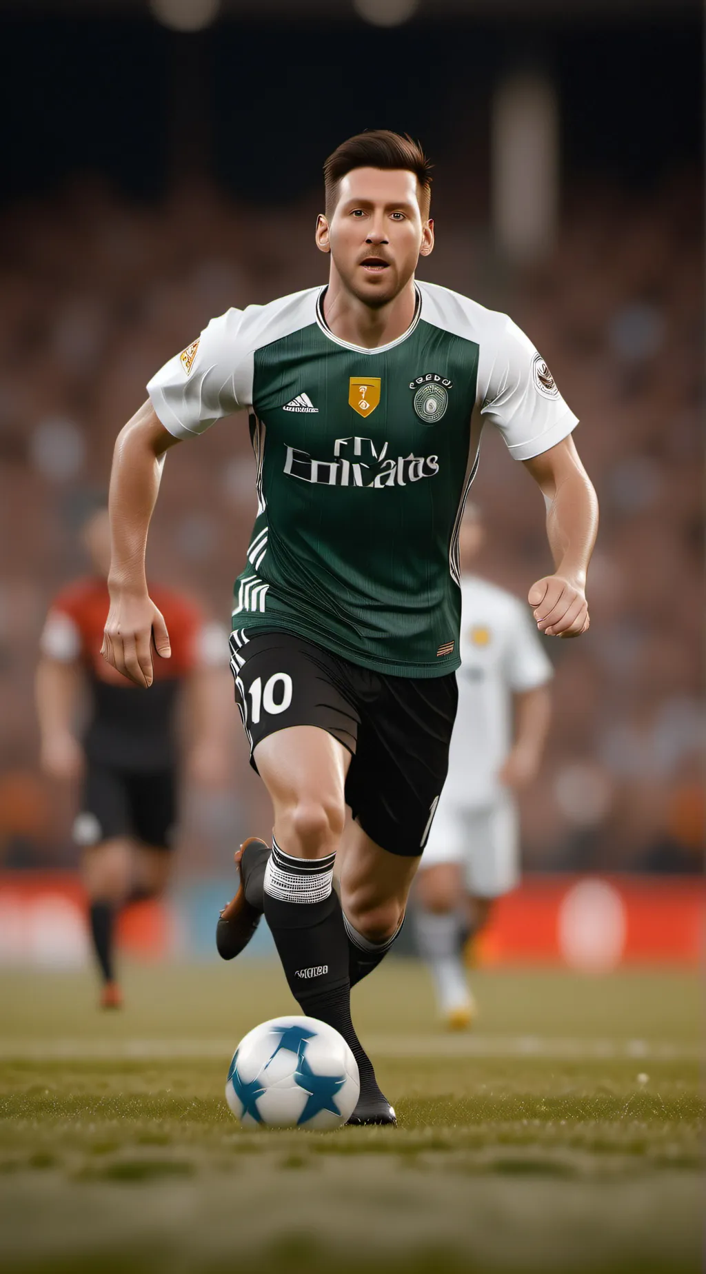 ai character: Messi background