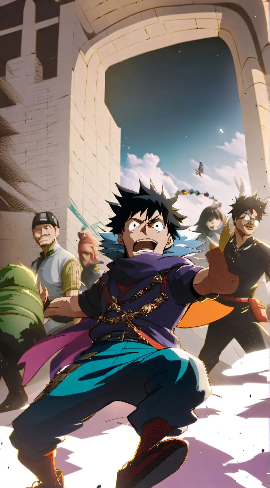ai character: Mha rehab[old bot] background