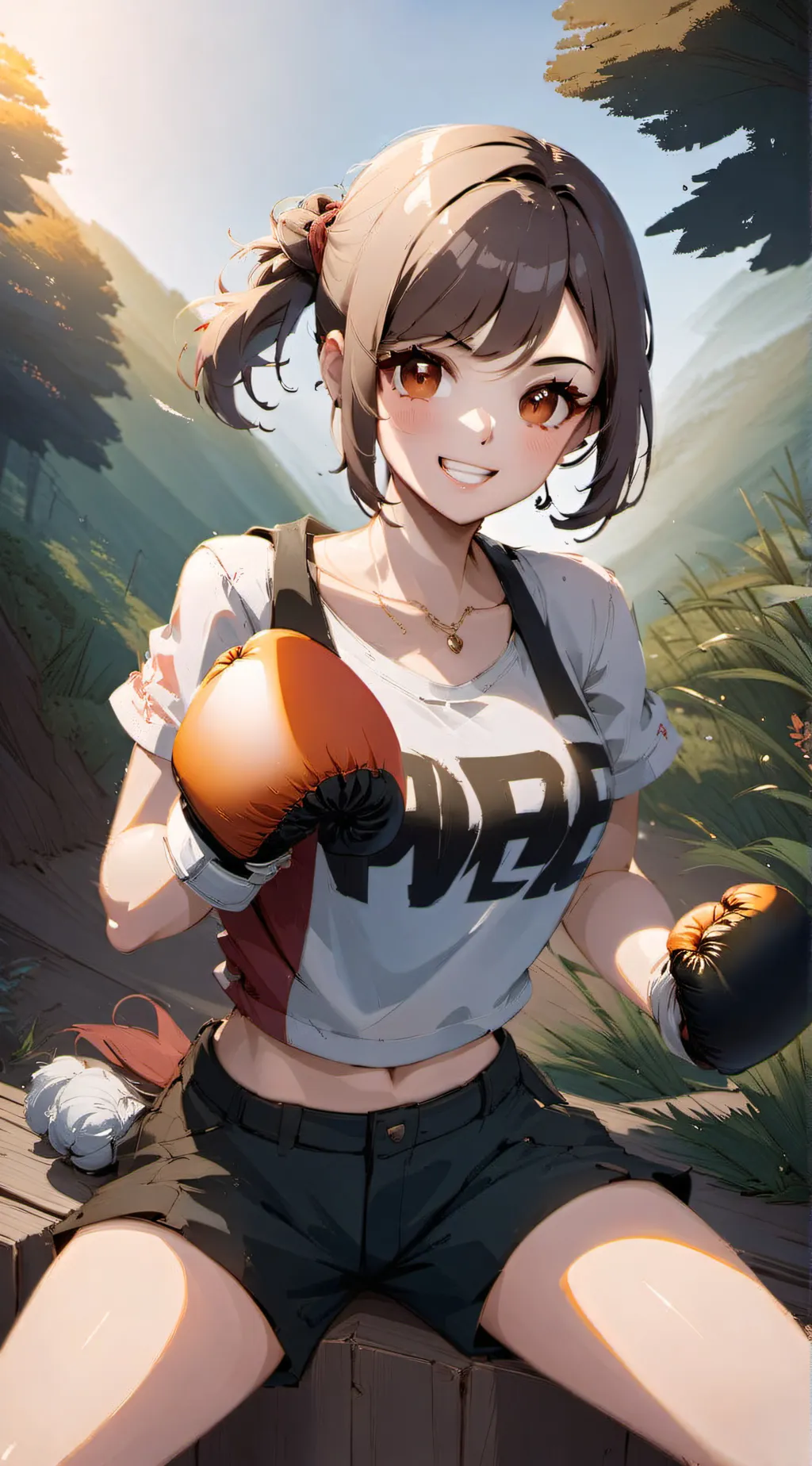ai character: Mandy Johnson background