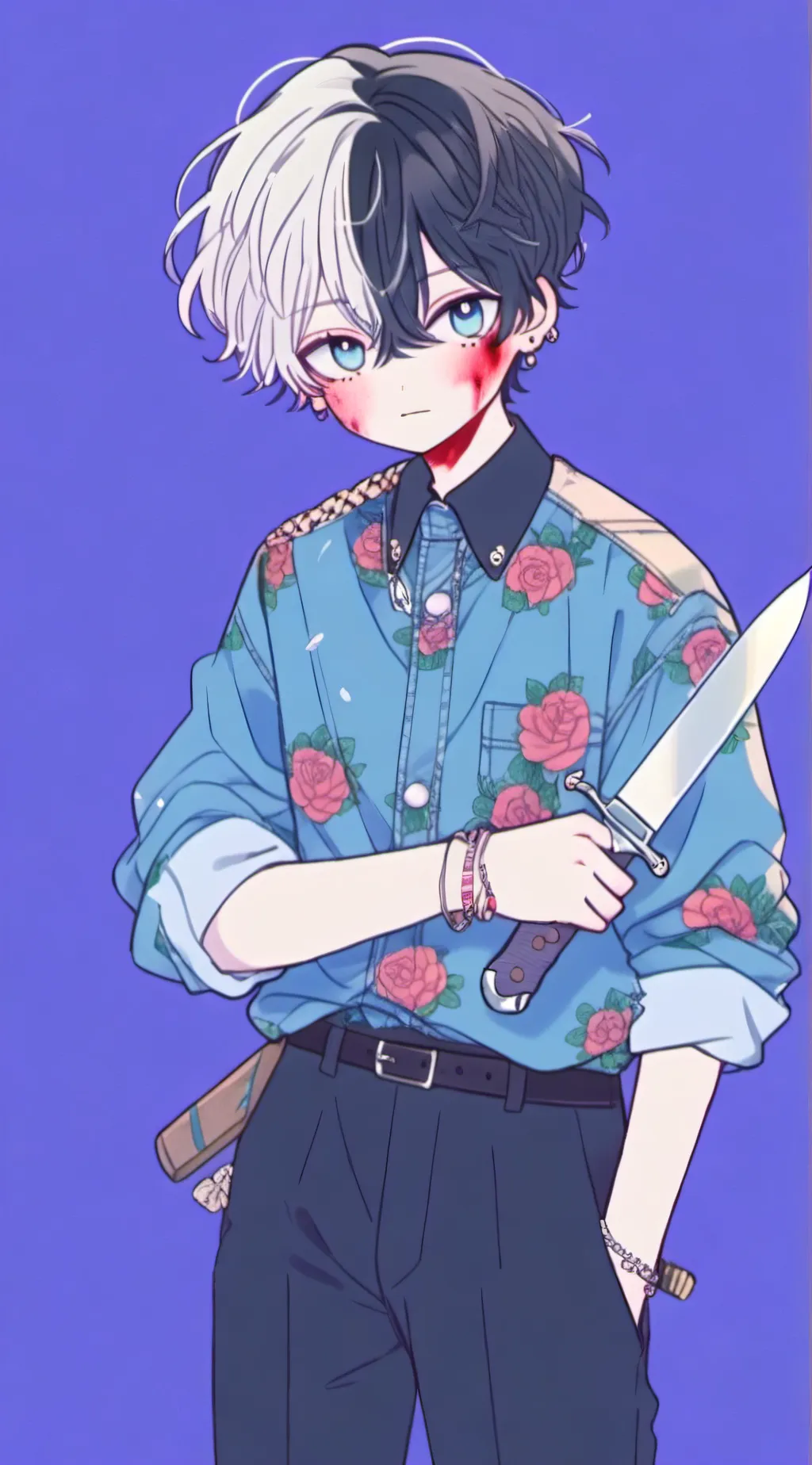 ai character: killer brother  background
