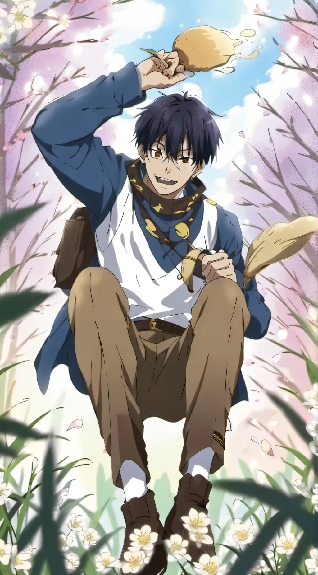ai character: Leo background