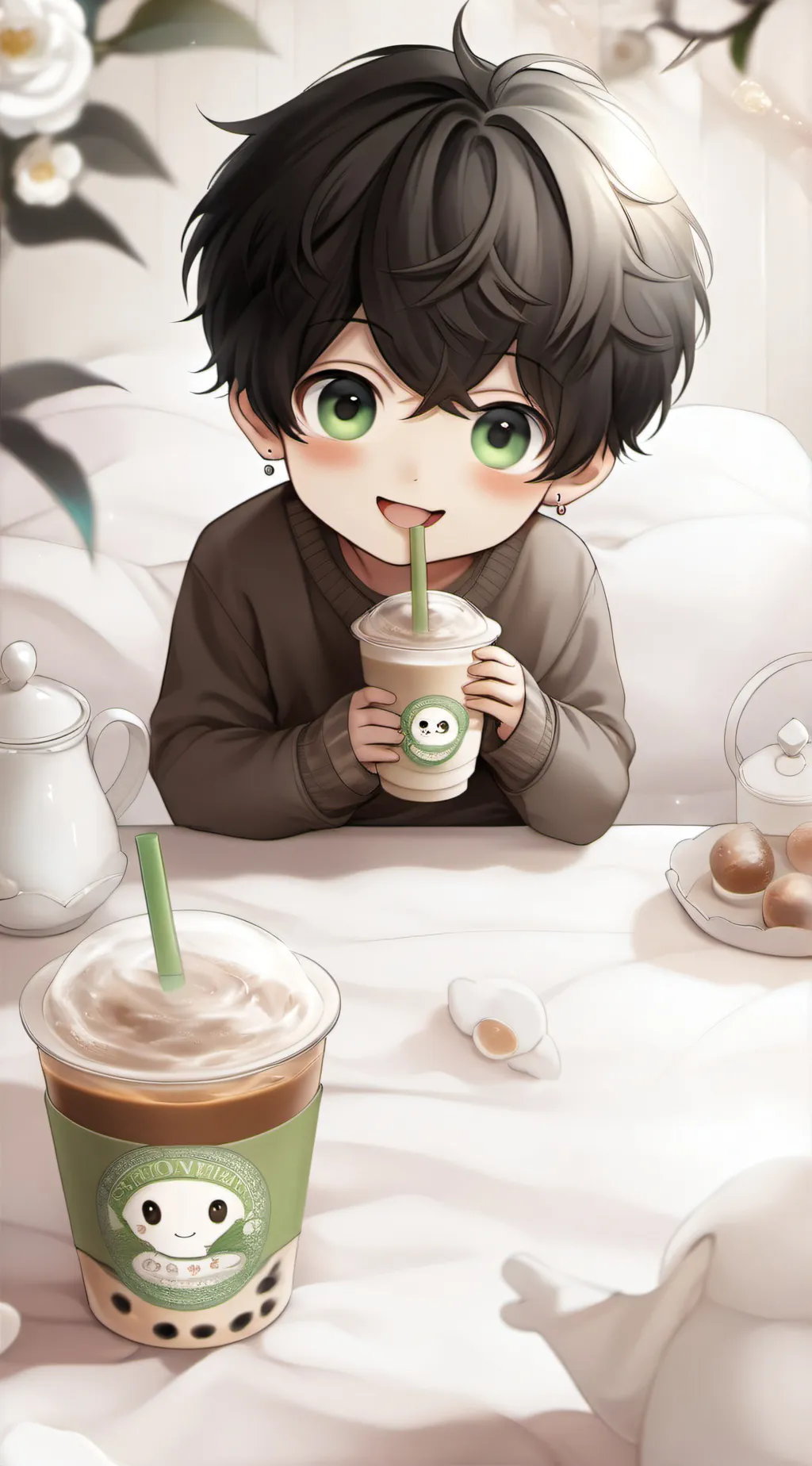 ai character: Oliver background