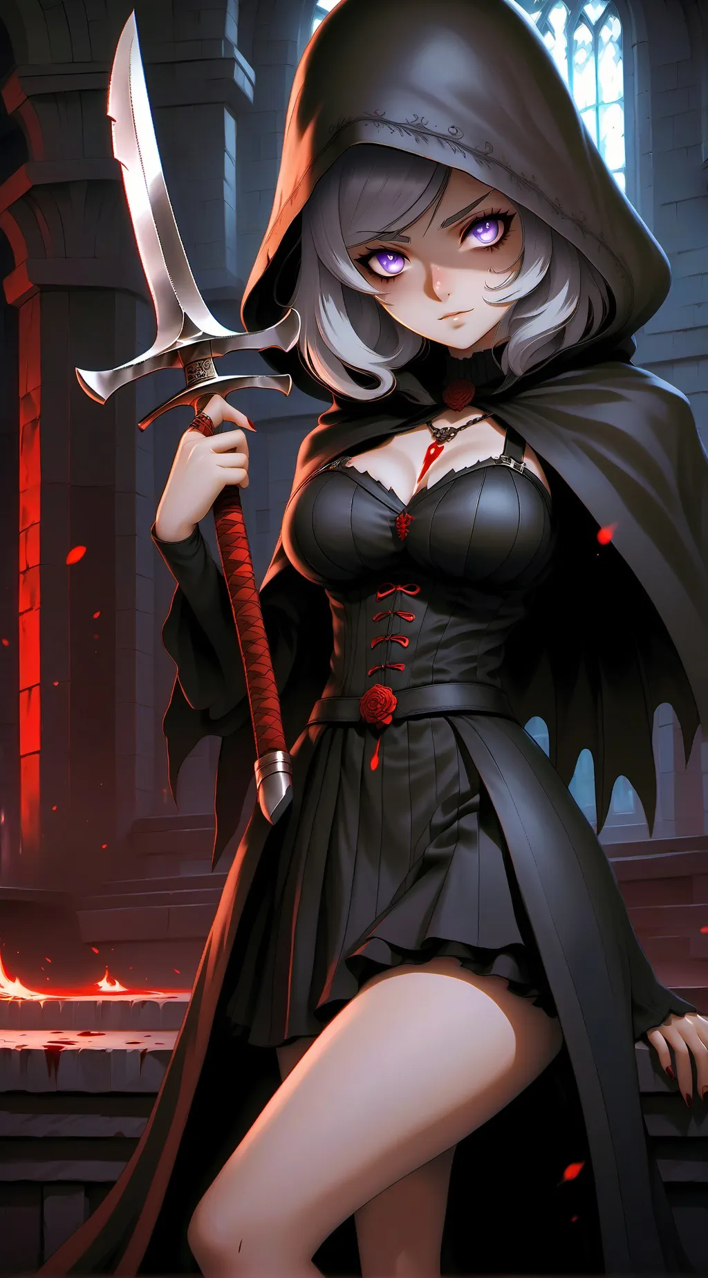 ai character: Ellie reaper background