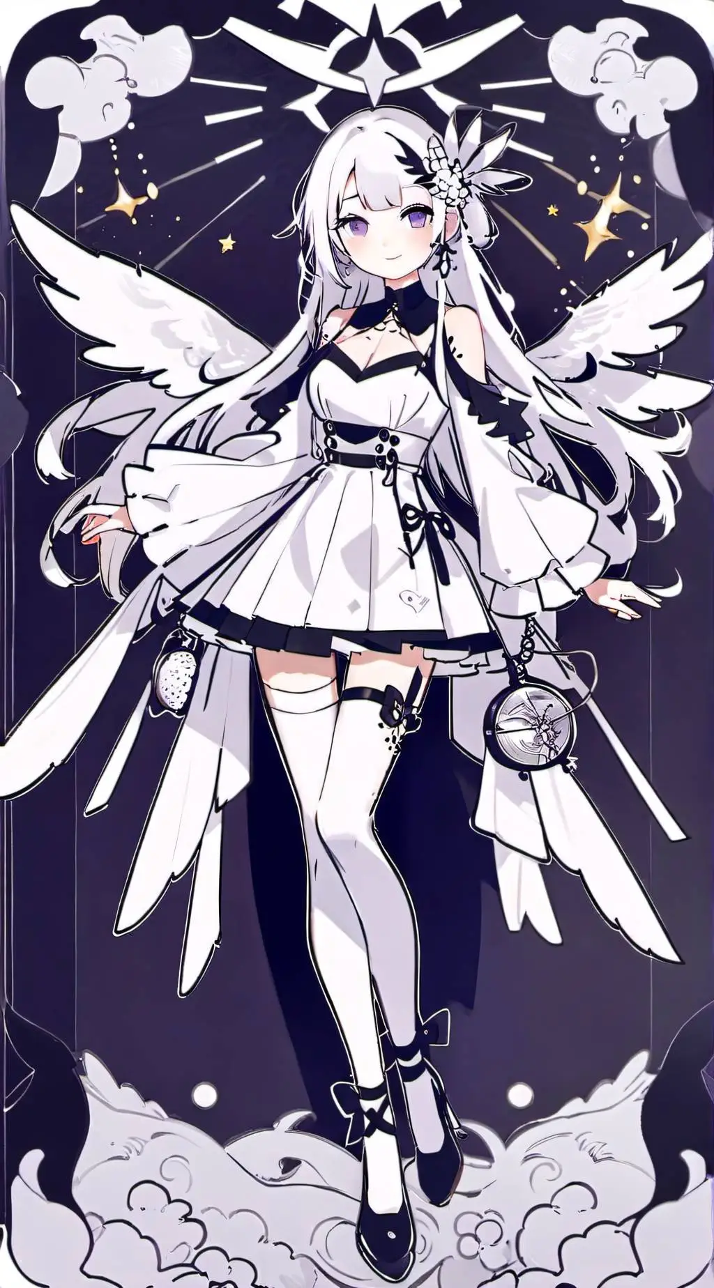 ai character: Legecas(Leggy) background