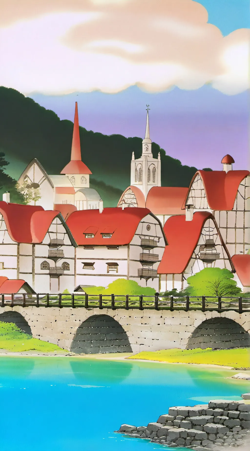 ai character: Fantasy Isekai background