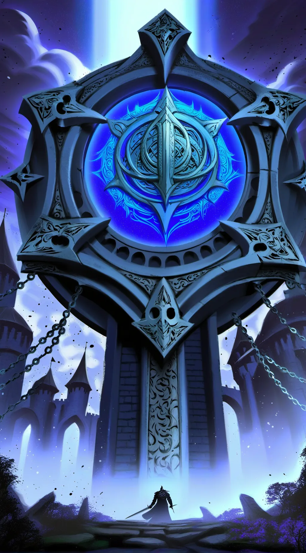 ai character: HEROES VS VILLAINS background