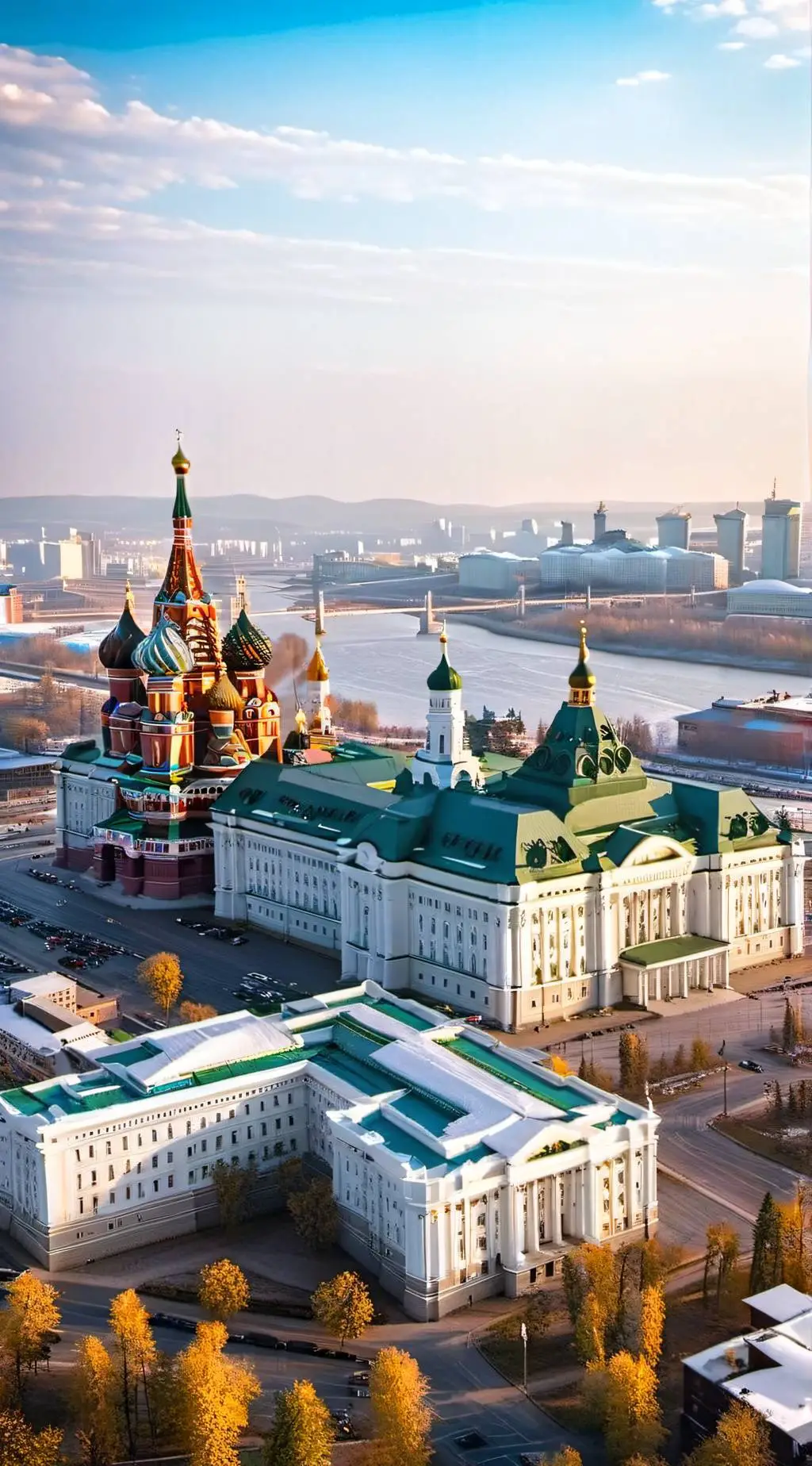 ai character: Moscow, Russia background