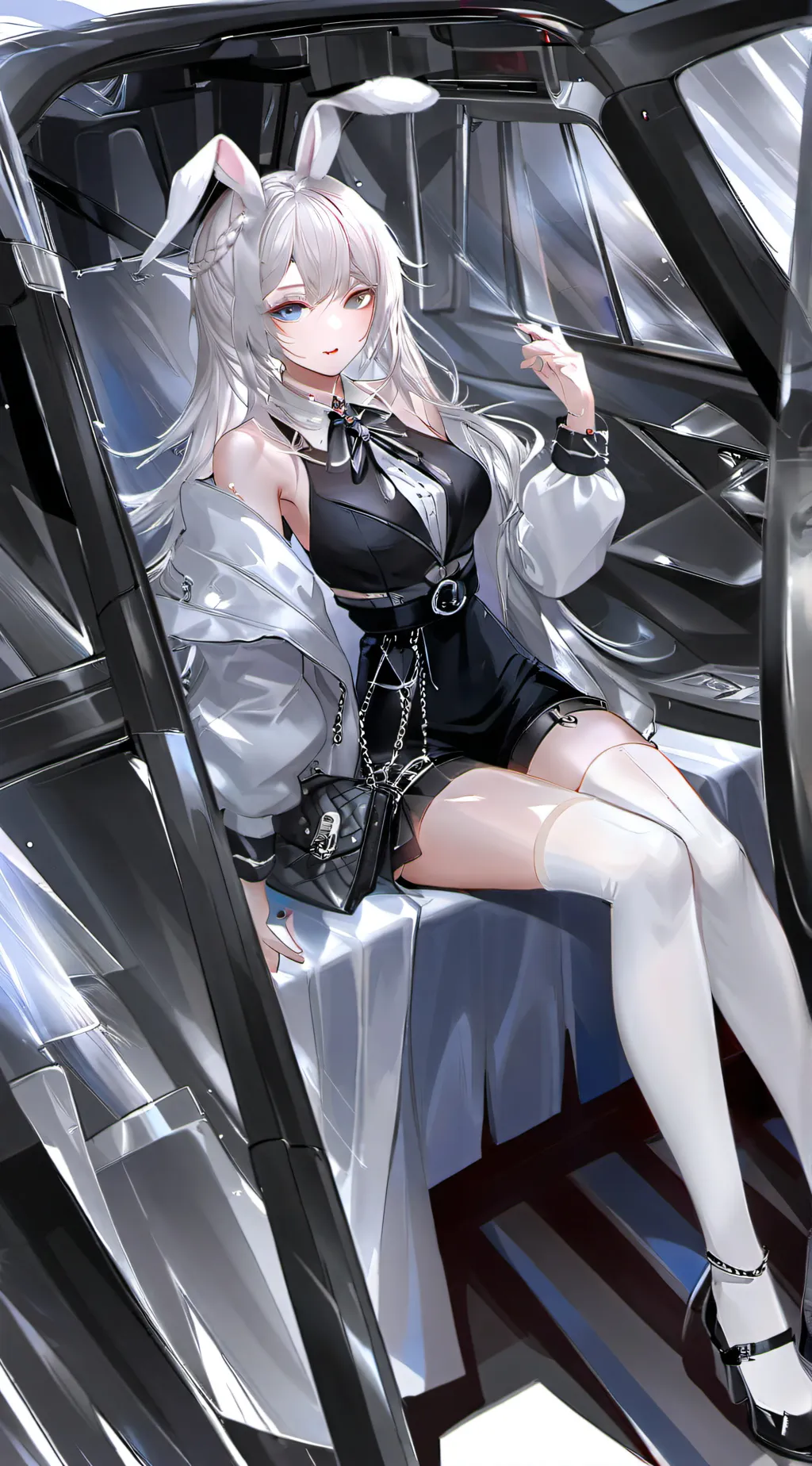 ai character: bunny  background