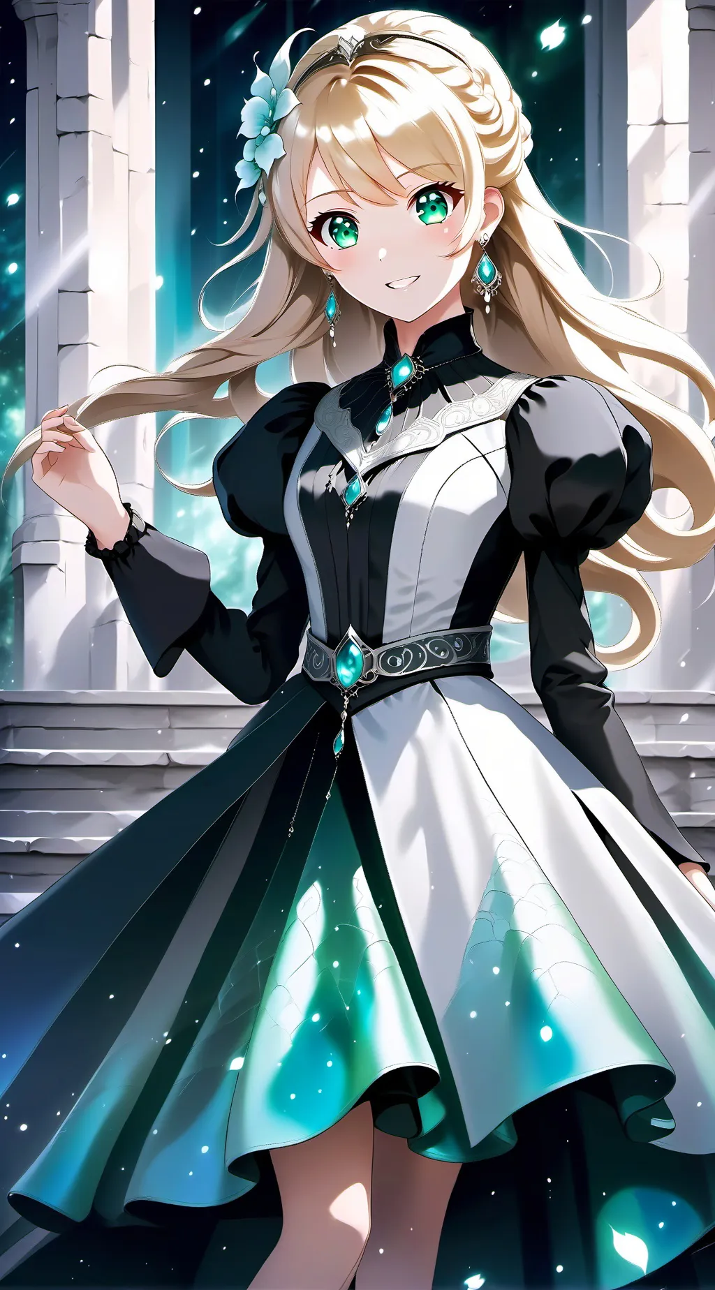 ai character: Doreen  background