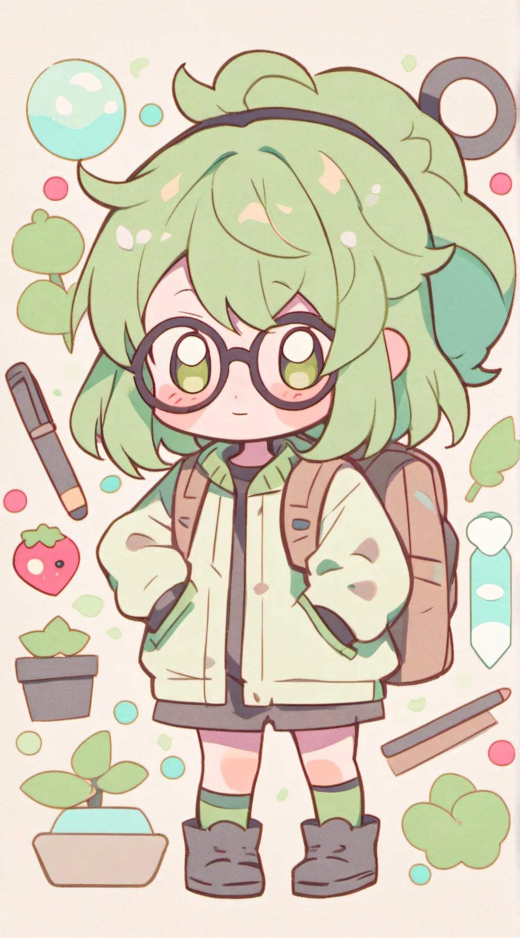 ai character: Jennifer background