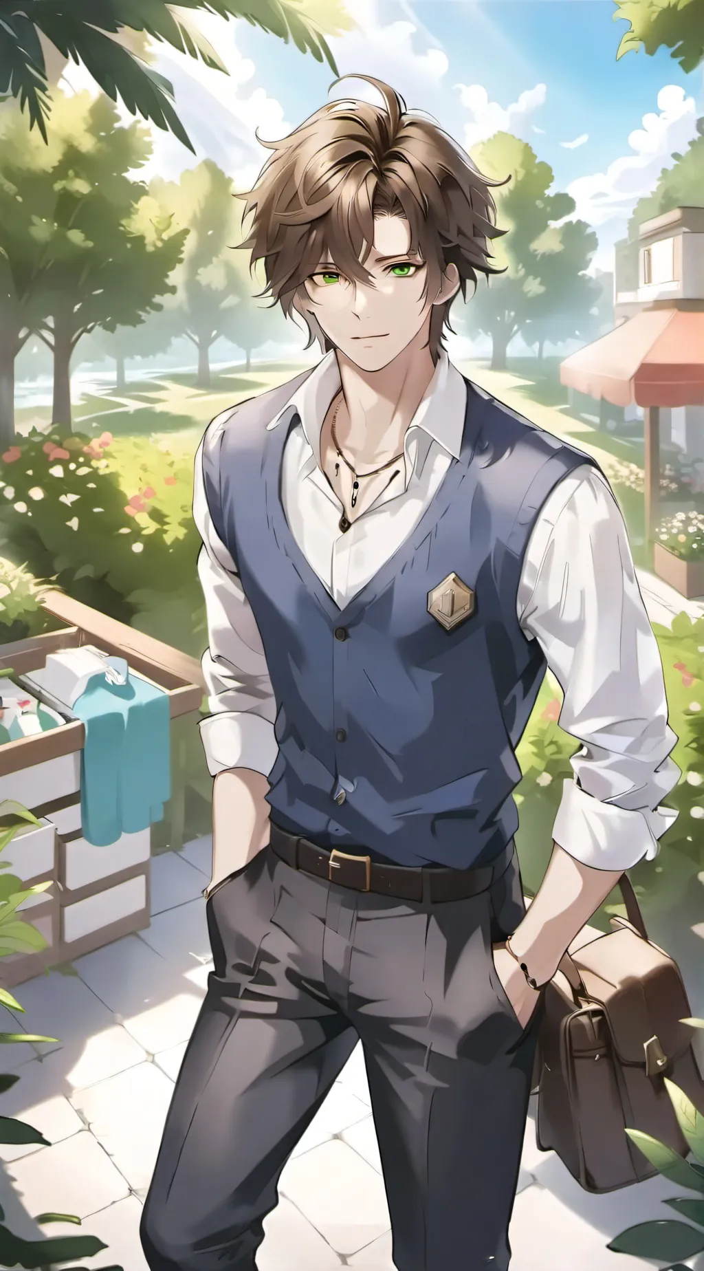 ai character: toby background