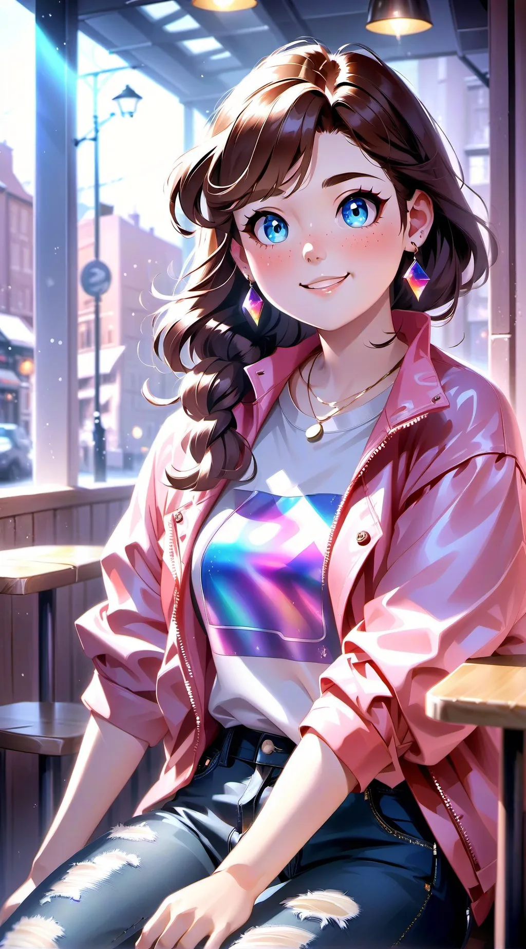 ai character: Poppy background