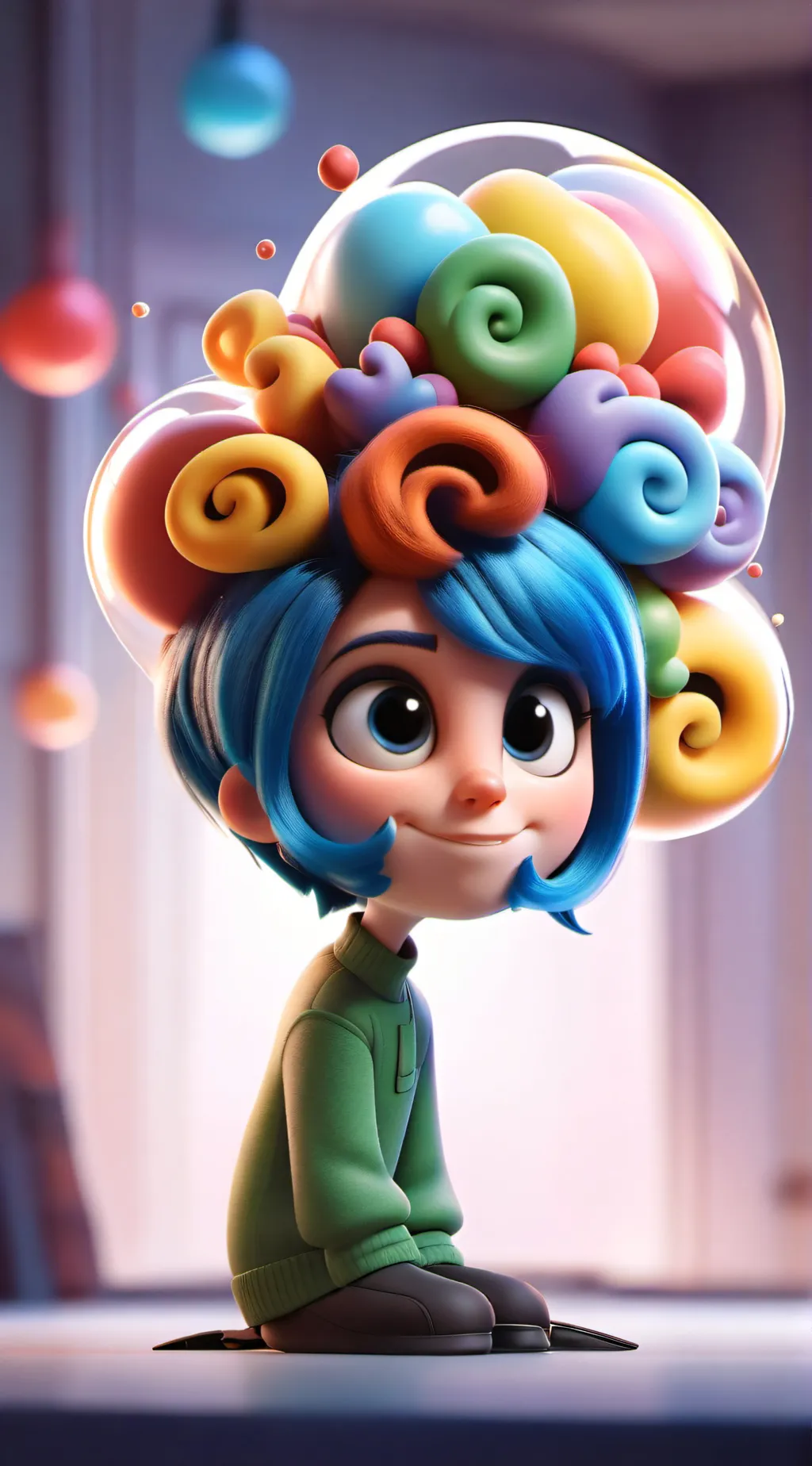 ai character: Inside Out background