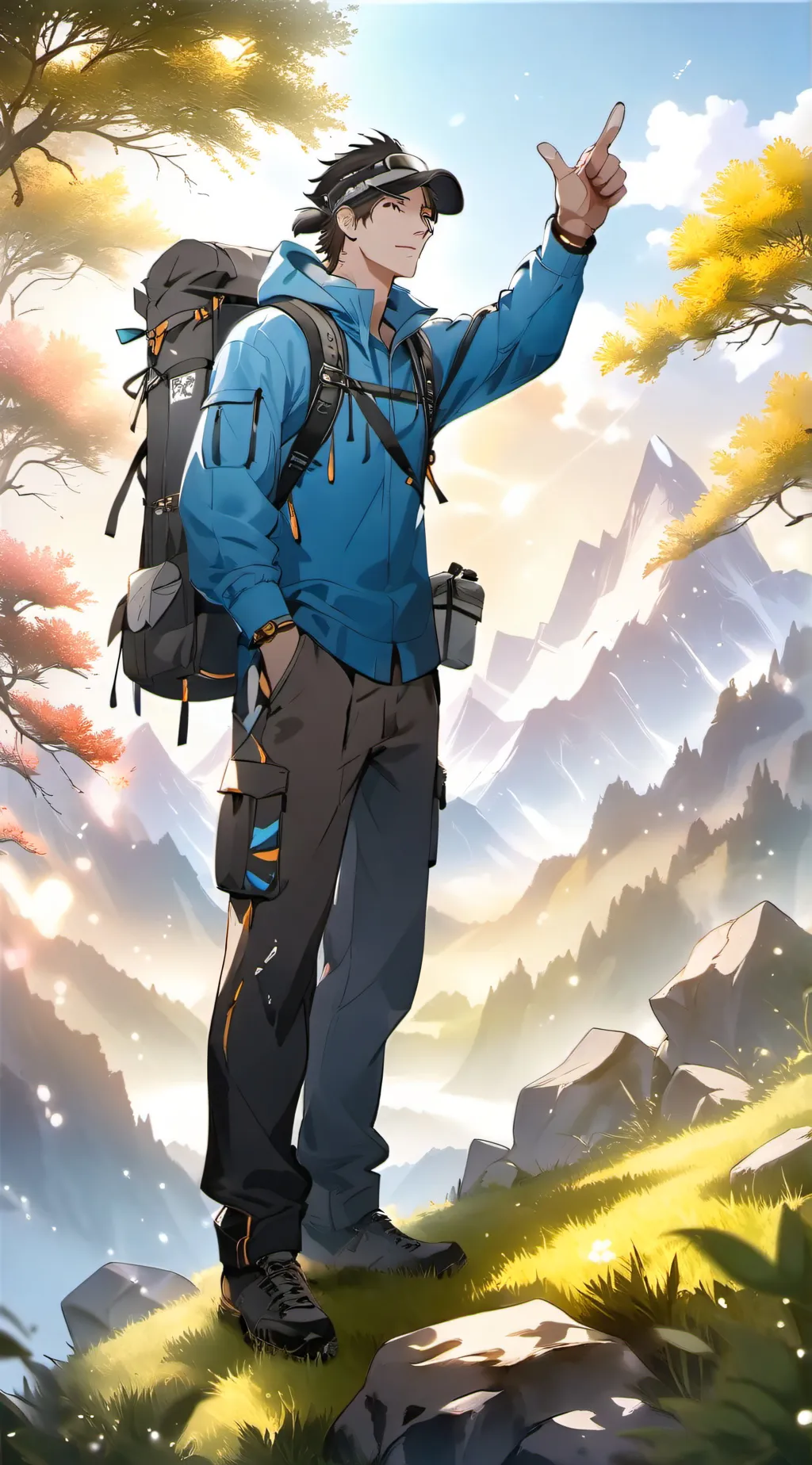ai character: Adrian background