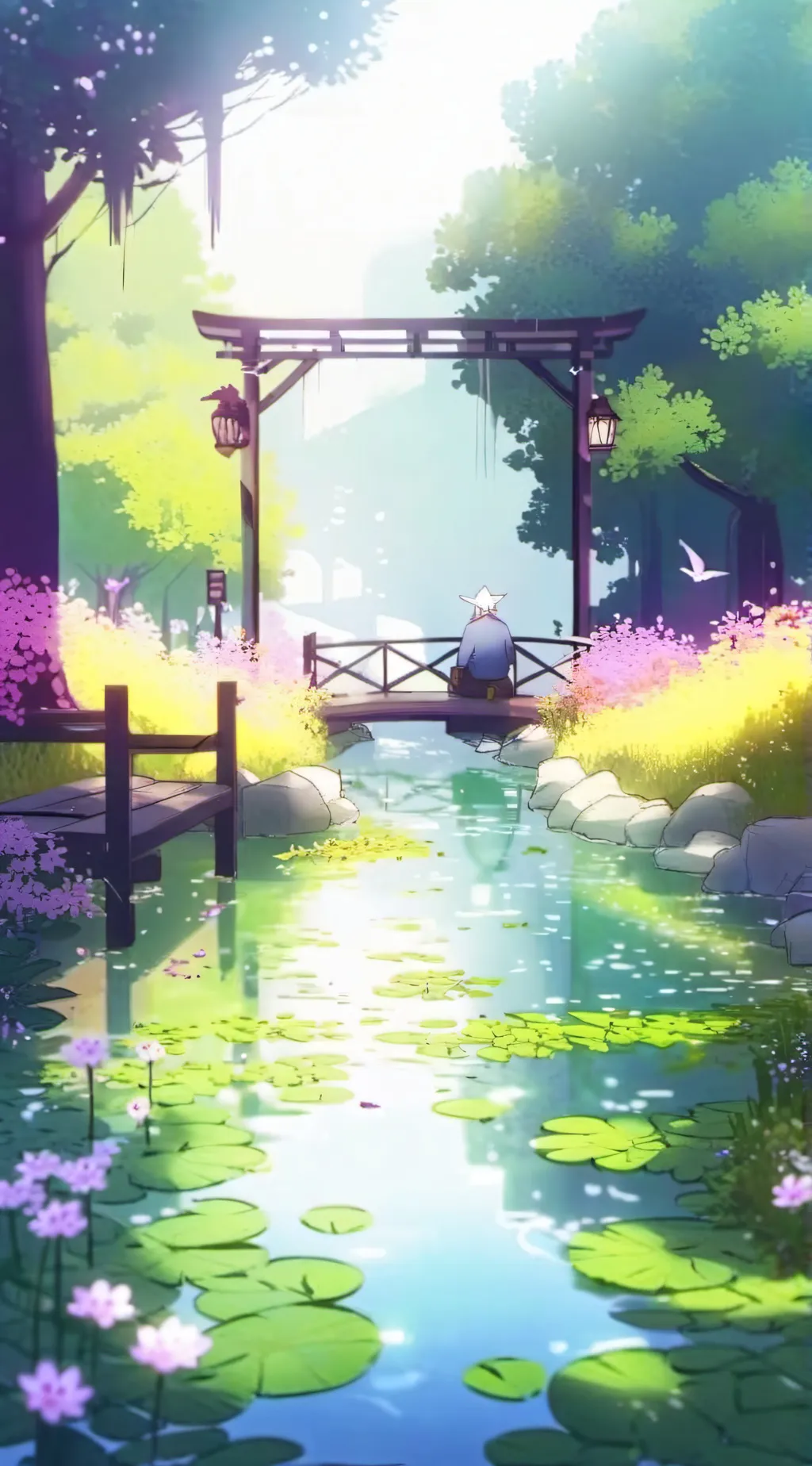 ai character: MahitoXmaki background