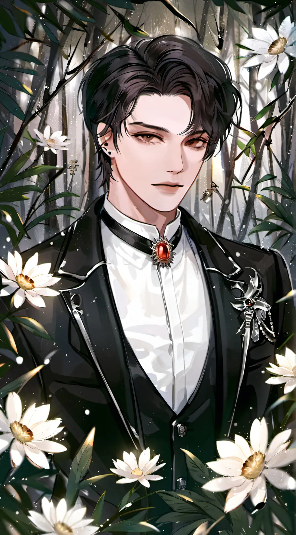 ai character: Nolan  background