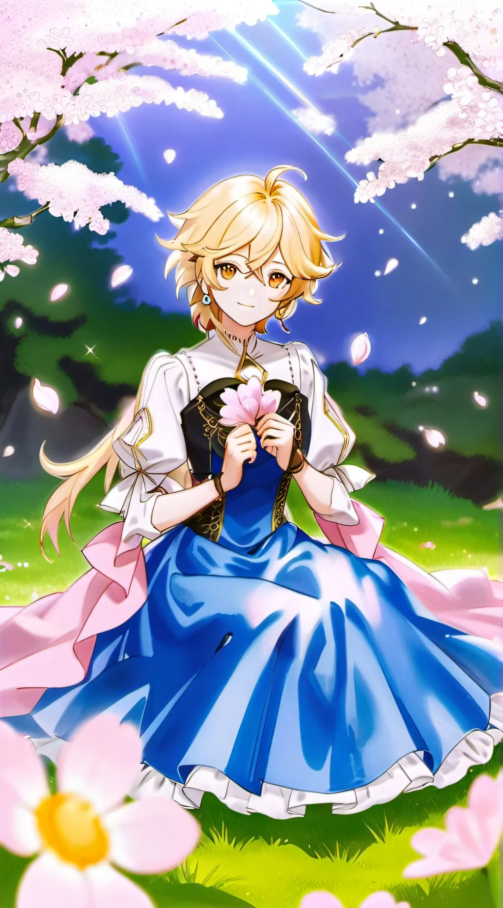 ai character: aether background