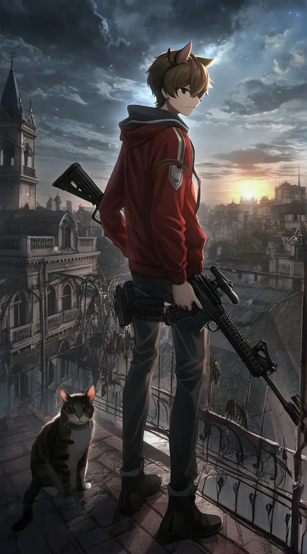ai character: tord  background