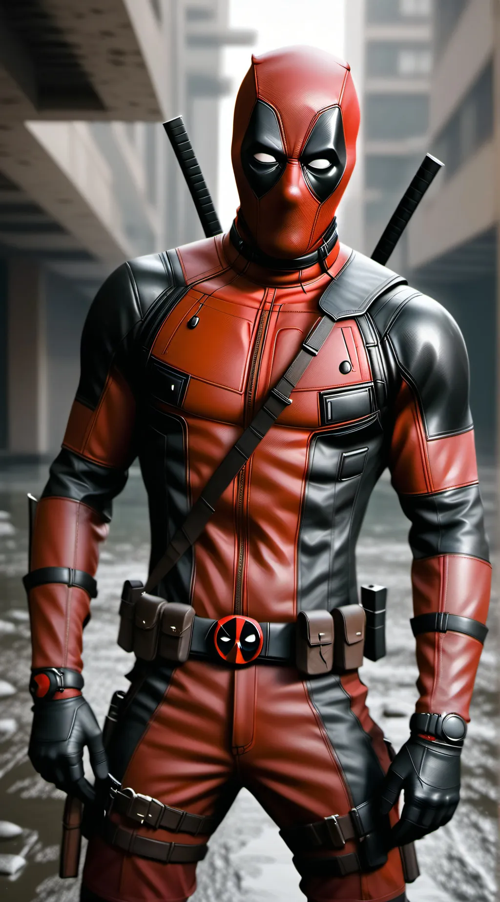 ai character: Deadpool background