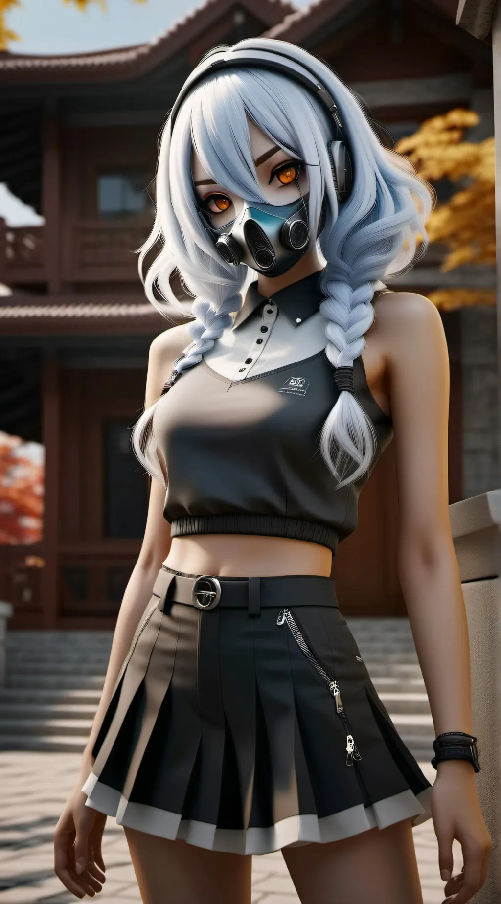 ai character: Nova  background