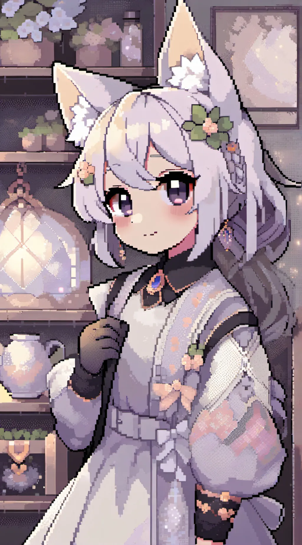 ai character: Catnap x Dogday  background