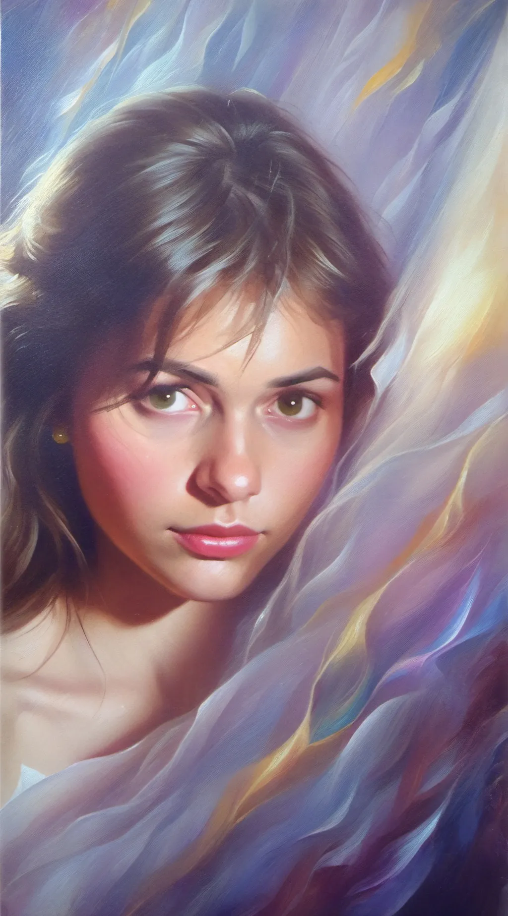 ai character: Angel background