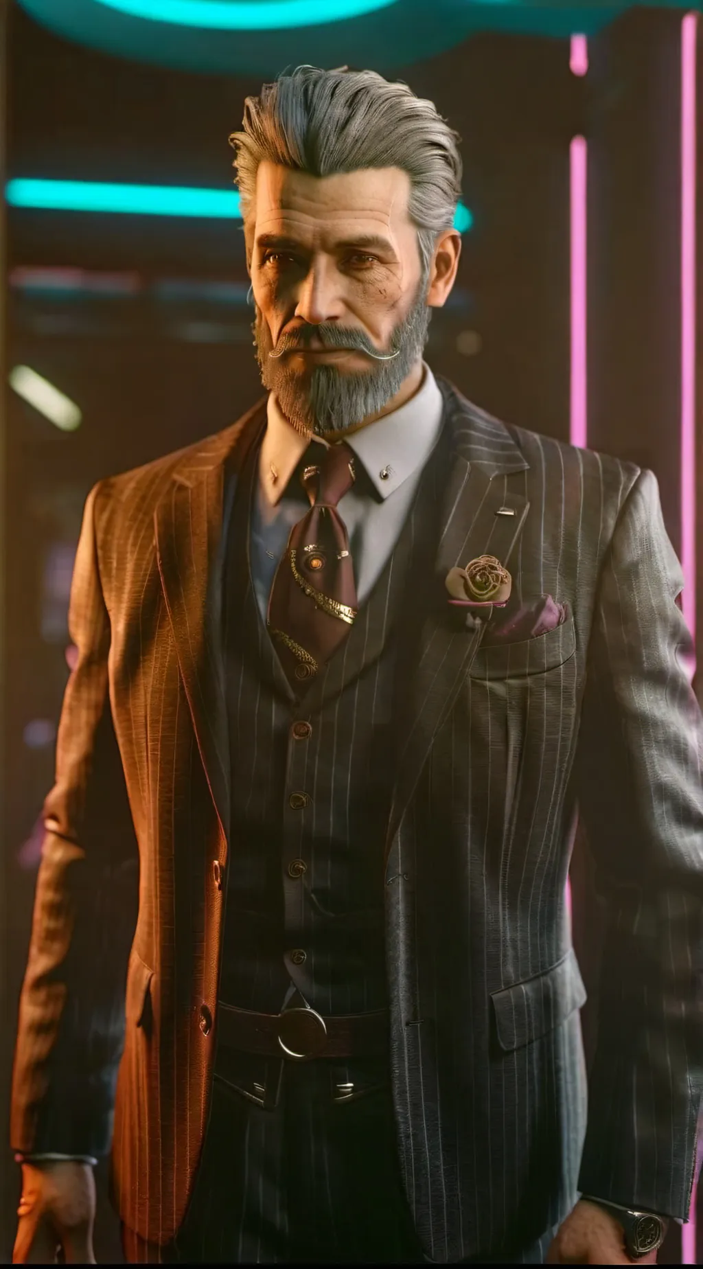 ai character: Wade Bleecker background