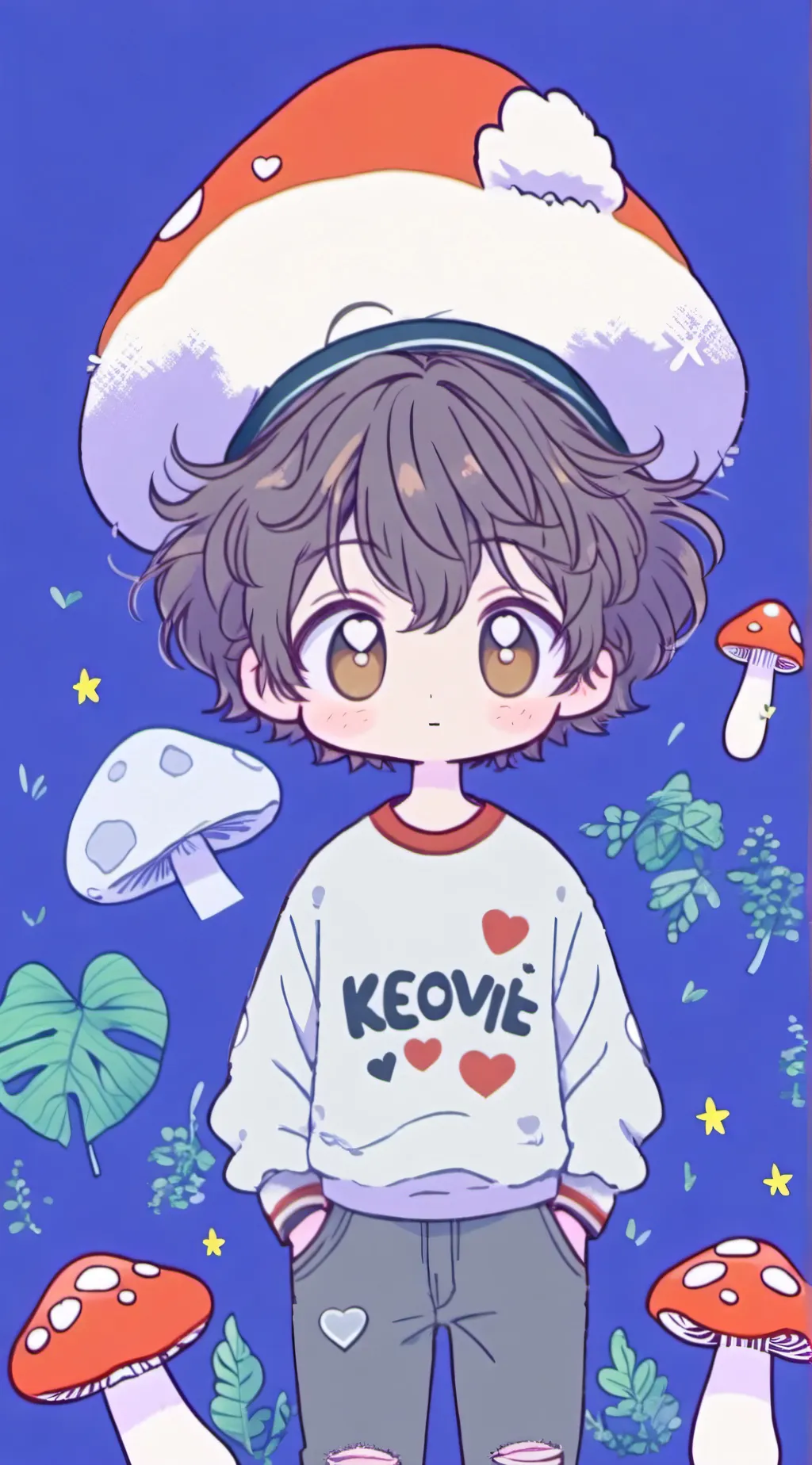 ai character: KEVINO background