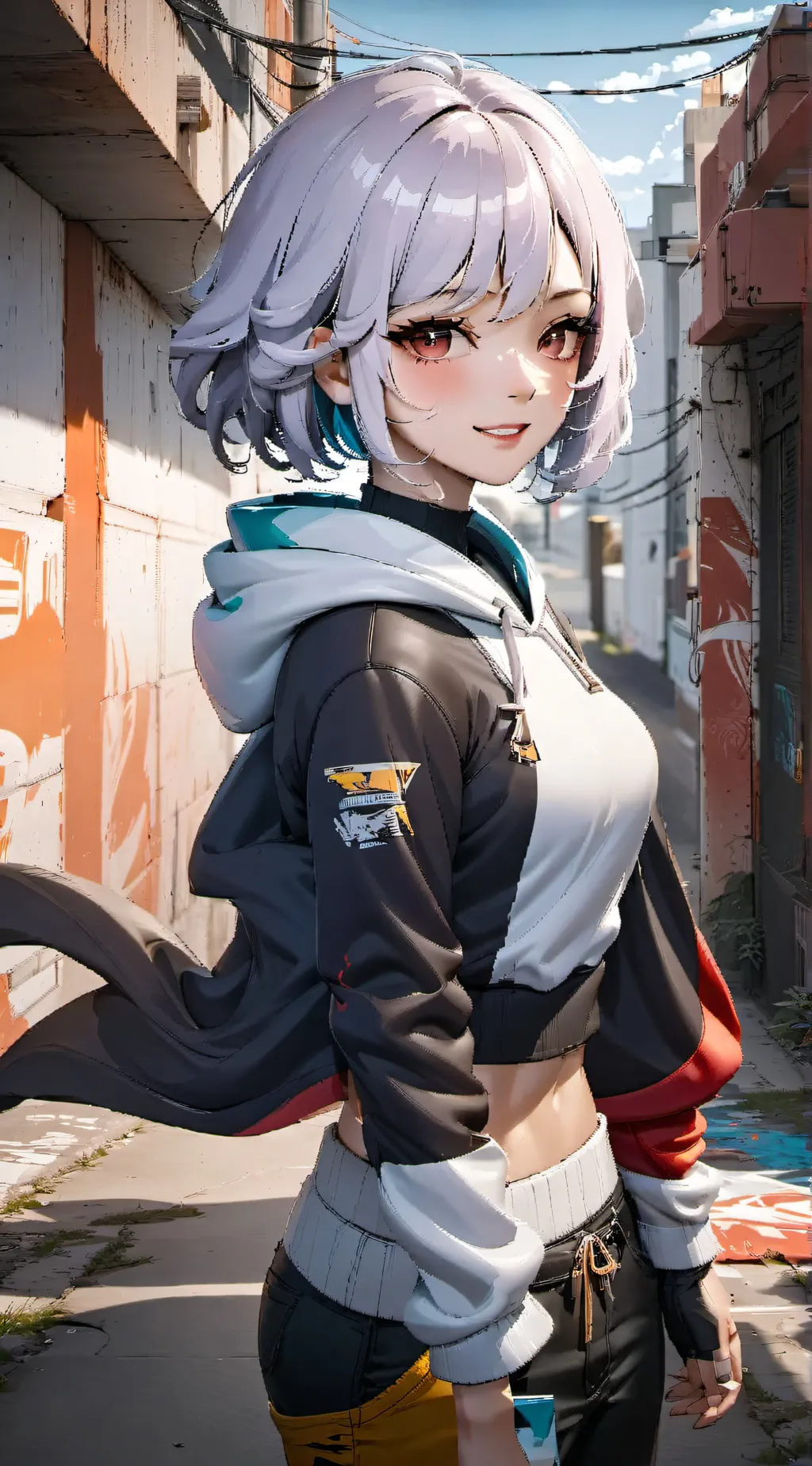 ai character: lily background
